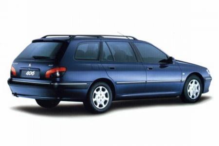 Peugeot 406 odzyskany po kradzieży